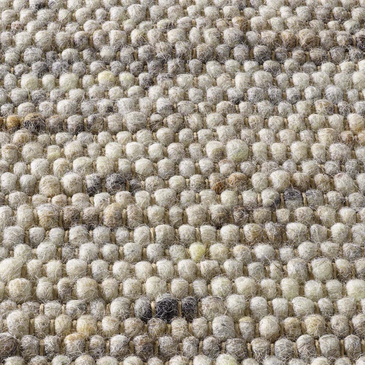 Wollteppich - Lundr Beige Wollteppich - Lundr Beige