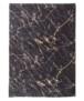 Waschbarer Teppich Marmor Optik - Chloé Weiß/Schwarz - overzicht boven, thumbnail