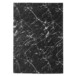 Waschbarer Teppich Marmor Optik - Chloé Weiß/Schwarz - overzicht boven, thumbnail