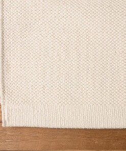 Baumwollteppich - Svelvik Weiß - close up, thumbnail Baumwollteppich - Svelvik Weiß - close up, thumbnail