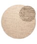 Wollteppich Rund - Ulstein Natur/Grau - overzicht, thumbnail