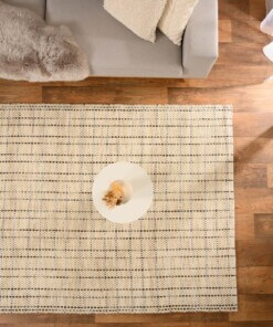 Wollteppich - Verdal Creme/Grün - overzicht sfeer