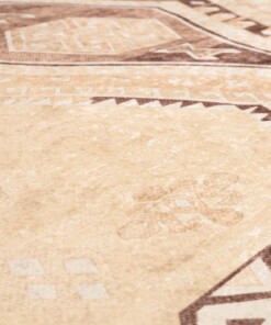 Berber Teppich Waschbar - Moderna Creme - close up materiaal, thumbnail