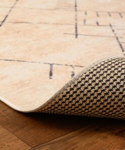 Berber Teppich Waschbar - Moderna Weiß - close up vouw, thumbnail Berber Teppich Waschbar - Moderna Weiß - close up vouw, thumbnail