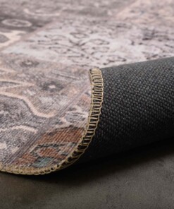 Patchwork Teppich - Fade Dreamer Beige - close up vouw, thumbnail Patchwork Teppich - Fade Dreamer Beige - close up vouw, thumbnail