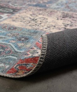 Patchwork Teppich - Fade Dreamer Bunt - close up vouw, thumbnail Patchwork Teppich - Fade Dreamer Bunt - close up vouw, thumbnail