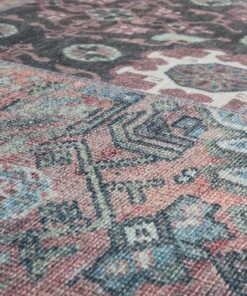 Patchwork Teppich - Fade Dreamer Bunt - close up materiaal, thumbnail Patchwork Teppich - Fade Dreamer Bunt - close up materiaal, thumbnail