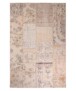 Patchwork Teppich - Fade Heritage Beige - overzicht boven, thumbnail
