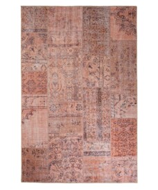 Patchwork Teppich - Fade Heritage Beige/Terrakotta - overzicht boven, thumbnail Patchwork Teppich - Fade Heritage Beige/Terrakotta - overzicht boven, thumbnail