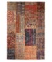 Patchwork Teppich - Fade Heritage Rot/Bunt - overzicht boven, thumbnail