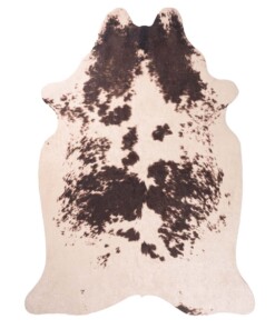 Kuhfell Teppich - Happy Spotted Cow Braun/Weiß - overzicht boven, thumbnail