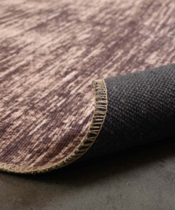 Vintage Teppich - Fade Blend Beige - close up vouw, thumbnail