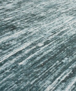 Vintage Teppich - Fade Blend Turquoise - close up materiaal, thumbnail