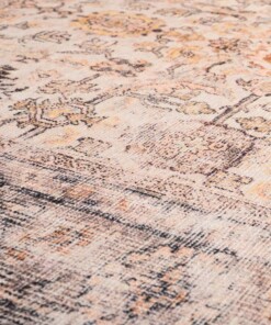 Vintage Teppich - Fade Charm Beige - close up materiaal, thumbnail