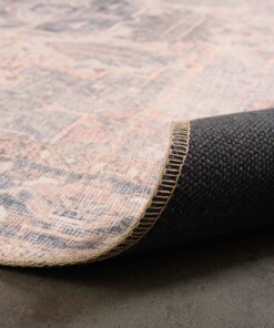 Vintage Teppich - Fade Classic Beige - close up vouw, thumbnail