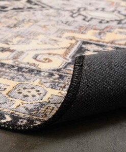 Vintage Teppich - Fade Mellow Grau - close up vouw, thumbnail Vintage Teppich - Fade Mellow Grau - close up vouw, thumbnail