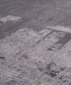 Vintage Teppich - Fade Mystic Grau - close up materiaal, thumbnail Vintage Teppich - Fade Mystic Grau - close up materiaal, thumbnail