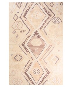 Berber Teppich Waschbar - Moderna Creme - overzicht boven