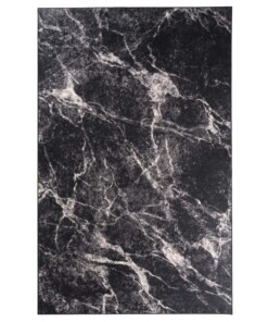 Teppich Marmor Waschbar - Moderna Schwarz - overzicht boven, thumbnail