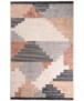 Retro Teppich Waschbar - Moderna Braun - overzicht boven, thumbnail