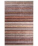 Retro Teppich Waschbar - Moderna Braun/Bunt - overzicht boven, thumbnail