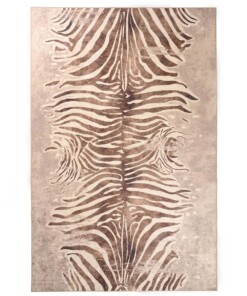 Teppich Zebra Waschbar - Moderna Braun - overzicht boven, thumbnail Teppich Zebra Waschbar - Moderna Braun - overzicht boven, thumbnail