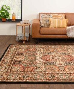 Perserteppich - Mirage Whisper Schwarz/Beige