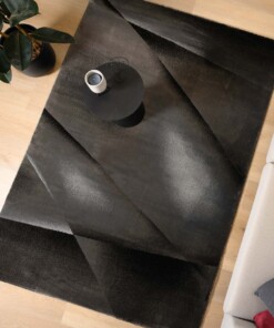 Teppich Abstrakt - Vision Schwarz/Grau
