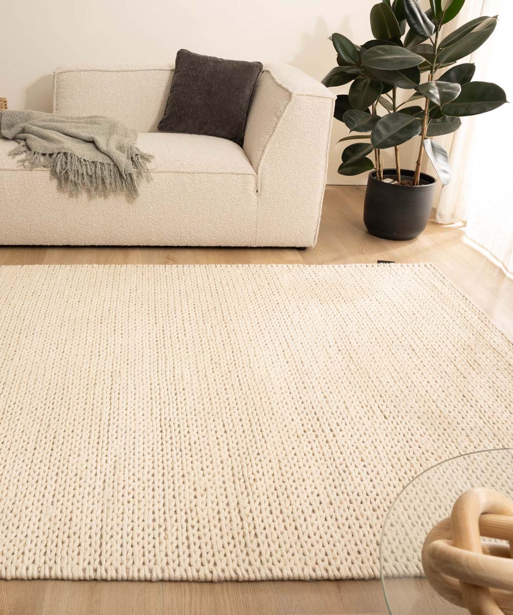 Wollteppich - Hyssing Creme Wollteppich - Hyssing Creme