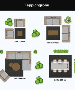 Teppichgröße Quadratisch Outdoor, thumbnail