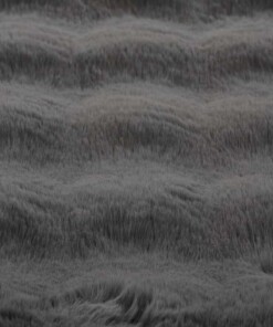 Flauschiger Teppich - Cloud Grau - close up