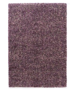 Hochflor Teppich Meliert - Blend Lila/Grau - overzicht