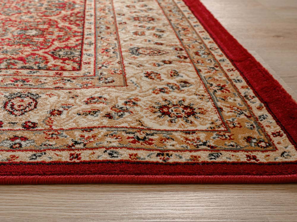 Perserteppich - Mirage Royal Rot/Beige - close up Perserteppich - Mirage Royal Rot/Beige - close up