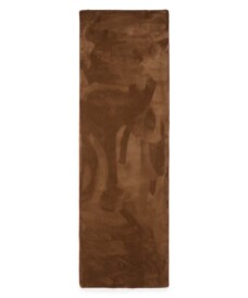 Flauschige Laüfer Kurzflor - Plush Braun - overzicht, thumbnail