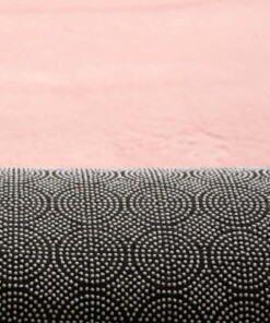 Flauschiger Teppich Kurzflor - Plush Rosa - close up, thumbnail Flauschiger Teppich Kurzflor - Plush Rosa - close up, thumbnail