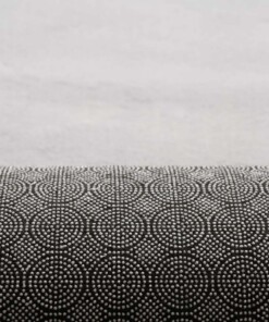 Flauschiger Teppich Kurzflor - Plush Silber - close up, thumbnail