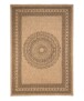 Outdoor Teppich Jute Optik - Boho Mandala Beige/Schwarz - overzicht, thumbnail