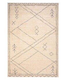 Boho Teppich - Fancy Tribe Creme - overzicht, thumbnail