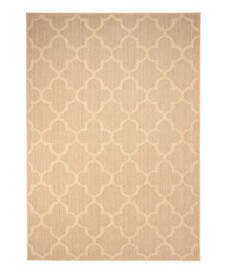 Outdoor Teppich - Trellis Retreat Beige - overzicht, thumbnail