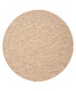 Outdoor Teppich Rund - Sunset Beige - overzicht, thumbnail