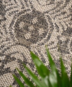 Outdoor Teppich Sunny Oriental - Grau - close up, thumbnail