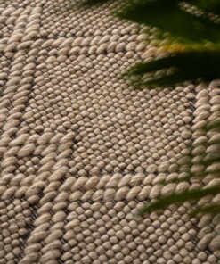 Balkonteppich - Var Beige - close up