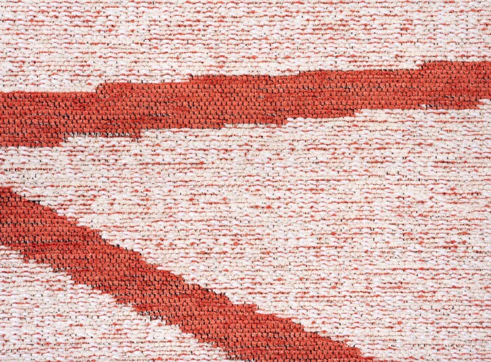 Design Teppich - Weave Art Rot - close up Design Teppich - Weave Art Rot - close up