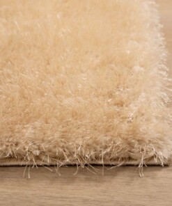 Teppich Quadratisch Hochflor - Posh Velours Creme - close up