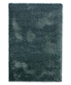 Hochflor Teppich - Posh Velours Blau - overzicht, thumbnail