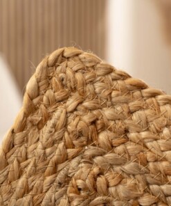 Jute Teppich Quadratisch Boho & Me - Natural - close up, thumbnail Jute Teppich Quadratisch Boho & Me - Natural - close up, thumbnail