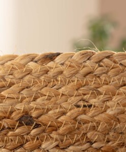 Jute Teppich Rund - Sunny Natural - close up