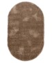 Teppich Oval Hochflor - Posh Velours Beige - overzicht, thumbnail