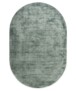 Viskose Teppich Oval - Pearl Petrol - overzicht, thumbnail