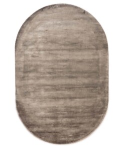 Viskose Teppich Oval - Pearl Silber - overzicht